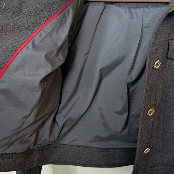 Black Button-Up Jacket - Picture 6 of 7